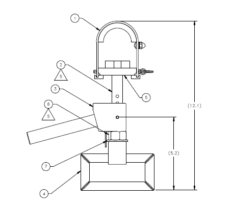 Hand-drawn UNIX mechanism detail